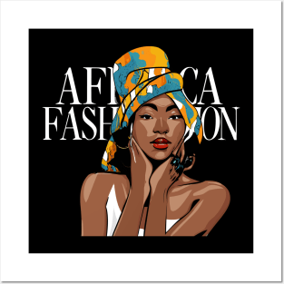 African Fashion Posters and Art